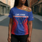 Custom Cape Verde Football Spirit Cross Shoulder Shirt Est 1979