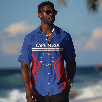Custom Cape Verde Football Spirit Hawaiian Shirt Est 1979 - African Pride