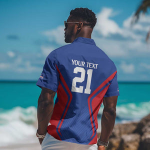 Custom Cape Verde Football Spirit Hawaiian Shirt Est 1979 - African Pride