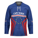 Custom Cape Verde Football Spirit Hockey Jersey Est 1979