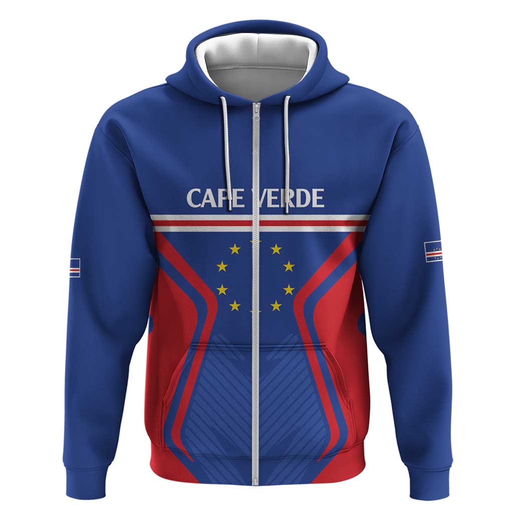 Custom Cape Verde Football Spirit Hoodie Est 1979 - African Pride