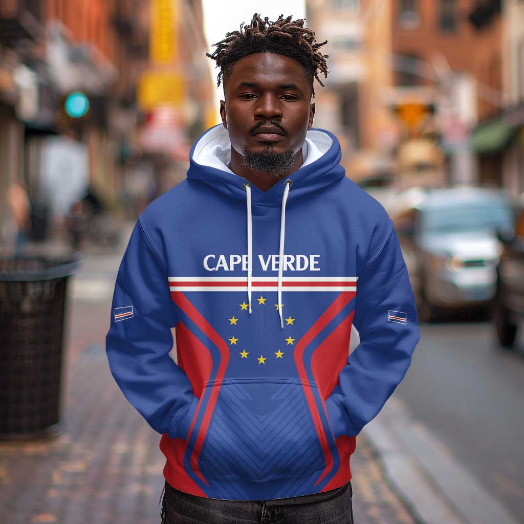 Custom Cape Verde Football Spirit Hoodie Est 1979 - African Pride