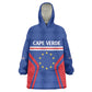 Custom Cape Verde Football Spirit Kid Wearable Blanket Hoodie Est 1979 - African Pride
