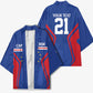 Custom Cape Verde Football Spirit Kimono Est 1979