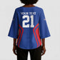 Custom Cape Verde Football Spirit Kimono Sleeve Blouse Est 1979