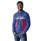 Custom Cape Verde Football Spirit Long Sleeve Polo Shirt Est 1979 - African Pride