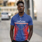 Custom Cape Verde Football Spirit Polo Shirt Est 1979 - African Pride