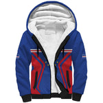 Custom Cape Verde Football Spirit Sherpa Hoodie Est 1979 - African Pride