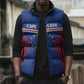 Custom Cape Verde Football Spirit Sleeveless Puffer Jacket Est 1979