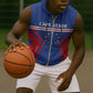 Custom Cape Verde Football Spirit Sleeveless Zip Hoodie Est 1979 - African Pride