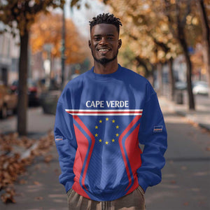 Custom Cape Verde Football Spirit Sweatshirt Est 1979 - African Pride