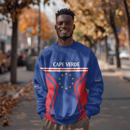 Custom Cape Verde Football Spirit Sweatshirt Est 1979 - African Pride