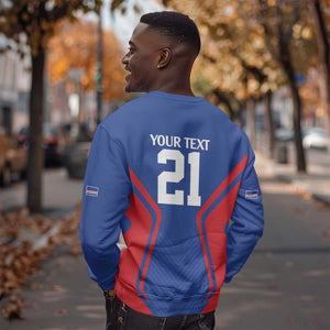Custom Cape Verde Football Spirit Sweatshirt Est 1979 - African Pride