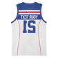 Custom Cape Verde Pride Basketball Jersey Blue Sharks Rising - African Pride