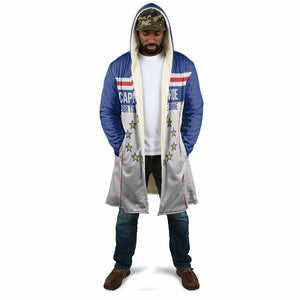 Custom Cape Verde Pride Cloak Blue Sharks Rising