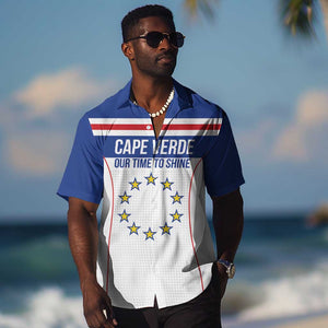 Custom Cape Verde Pride Hawaiian Shirt Blue Sharks Rising - African Pride