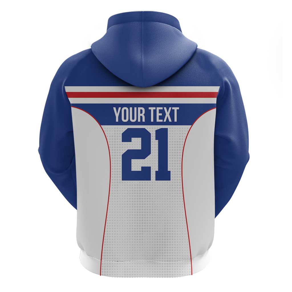 Custom Cape Verde Pride Hoodie Blue Sharks Rising - African Pride