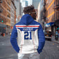 Custom Cape Verde Pride Hoodie Blue Sharks Rising - African Pride