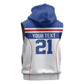 Custom Cape Verde Pride Sleeveless Hoodie Blue Sharks Rising - African Pride