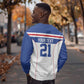 Custom Cape Verde Pride Sweatshirt Blue Sharks Rising - African Pride
