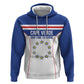 Custom Cape Verde Pride Zip Hoodie Blue Sharks Rising - African Pride