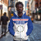 Custom Cape Verde Pride Zip Hoodie Blue Sharks Rising - African Pride