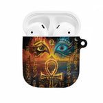 Eye of Ra and Eye of Horus AirPods Case Power and Magic Ancient Egyptian Mythology