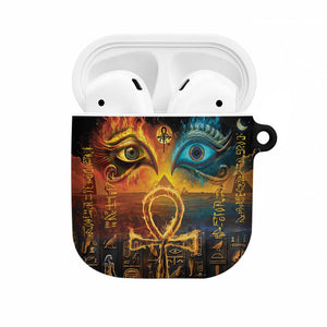 Eye of Ra and Eye of Horus AirPods Case Power and Magic Ancient Egyptian Mythology