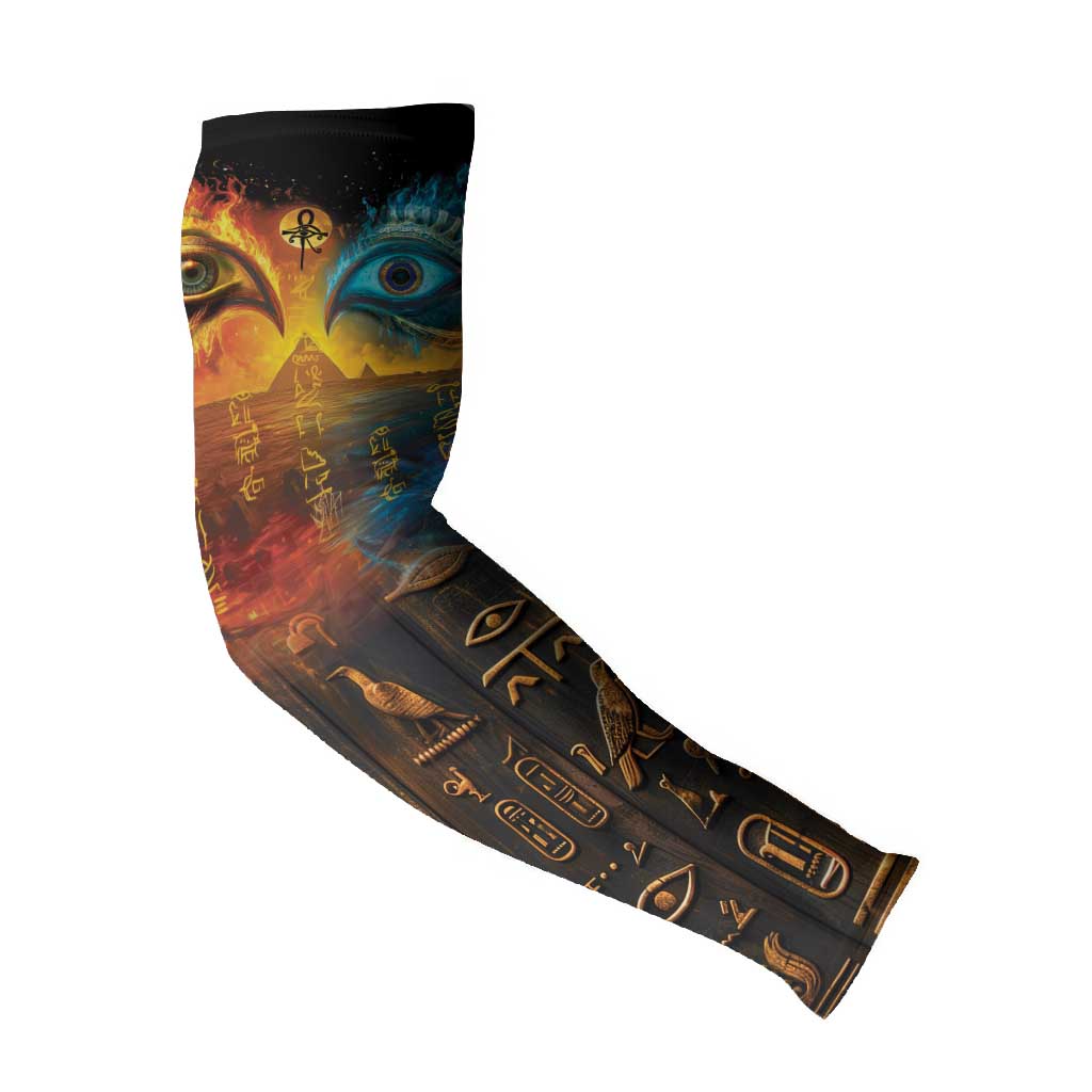 Eye of Ra and Eye of Horus Arm Sleeves Power and Magic Ancient Egyptian Mythology