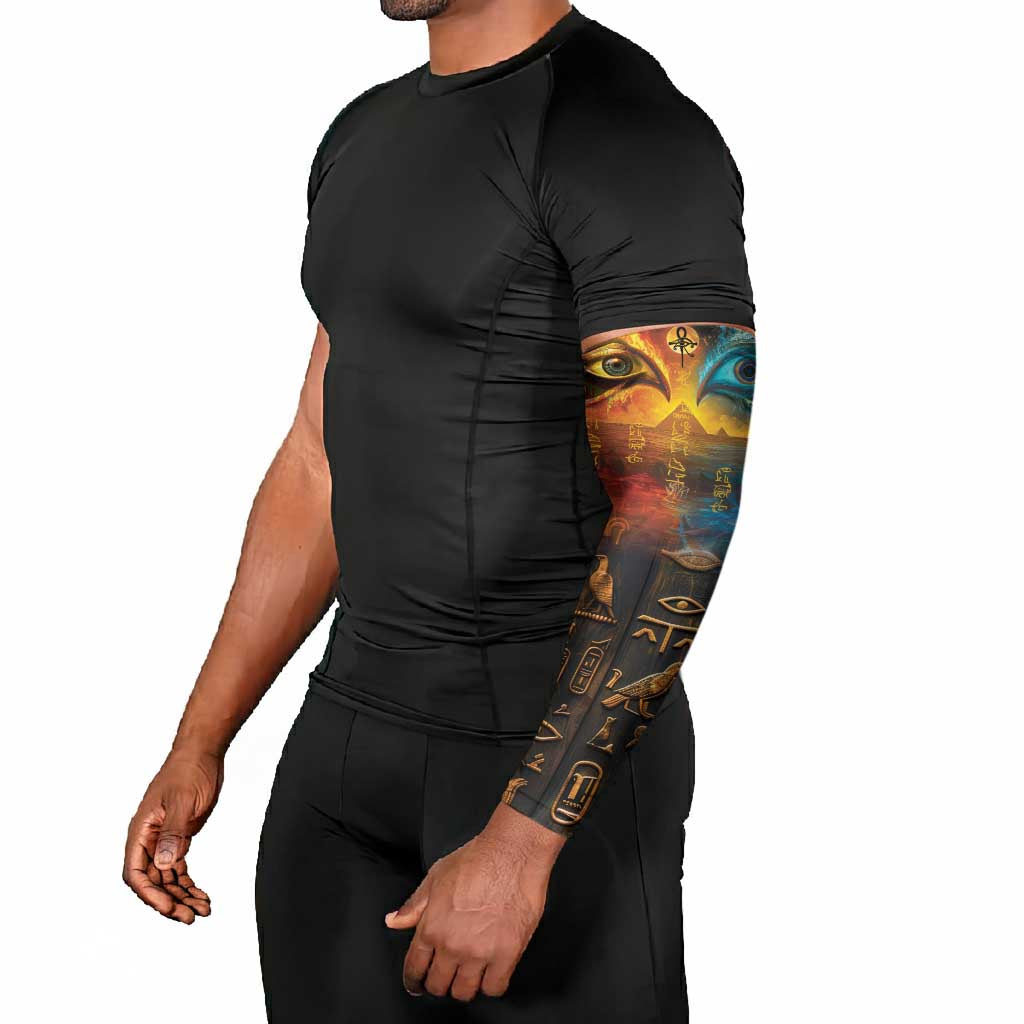 Eye of Ra and Eye of Horus Arm Sleeves Power and Magic Ancient Egyptian Mythology
