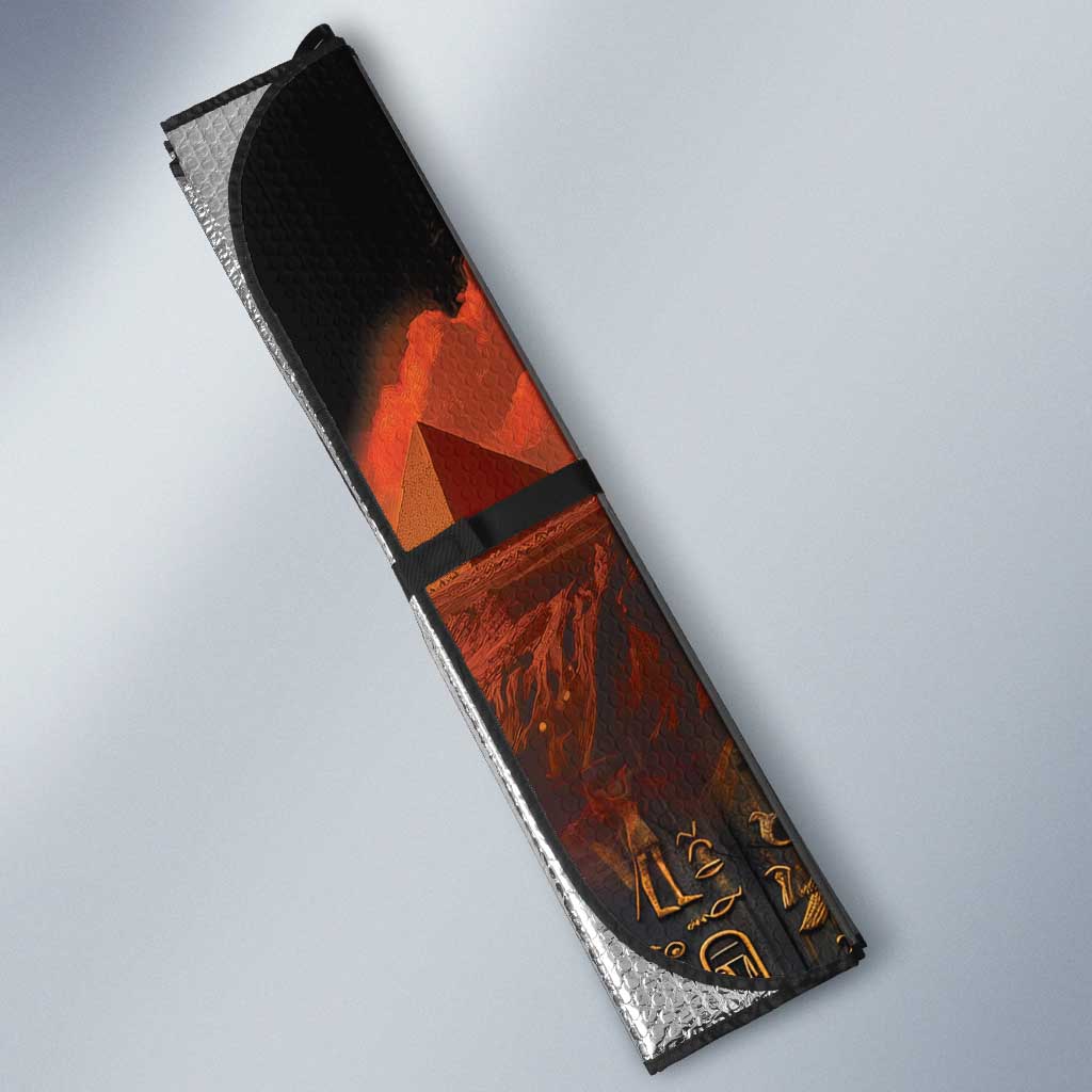 Eye of Ra and Eye of Horus Auto Sun Shade Power and Magic Ancient Egyptian Mythology