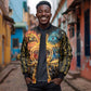 Eye of Ra and Eye of Horus Bomber Jacket Power and Magic Ancient Egyptian Mythology