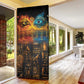 Eye of Ra and Eye of Horus Door Cover Power and Magic Ancient Egyptian Mythology