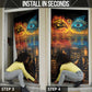 Eye of Ra and Eye of Horus Door Cover Power and Magic Ancient Egyptian Mythology