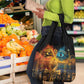 Eye of Ra and Eye of Horus Grocery Bag Power and Magic Ancient Egyptian Mythology