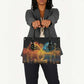 Eye of Ra and Eye of Horus Leather Bag Power and Magic Ancient Egyptian Mythology