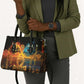 Eye of Ra and Eye of Horus Leather Bag Power and Magic Ancient Egyptian Mythology