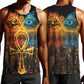 Eye of Ra and Eye of Horus Men Tank Top Power and Magic Ancient Egyptian Mythology