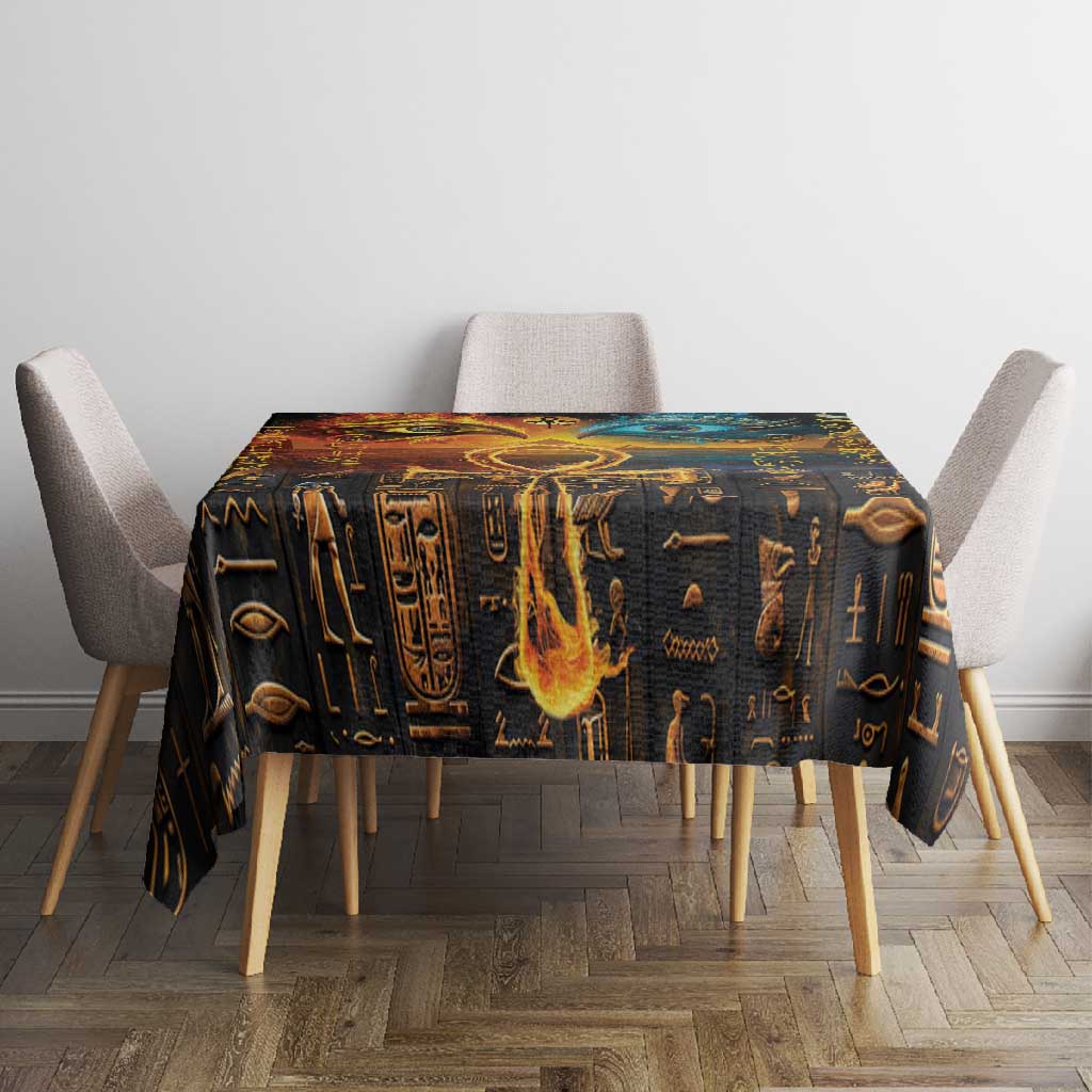 Eye of Ra and Eye of Horus Tablecloth Power and Magic Ancient Egyptian Mythology