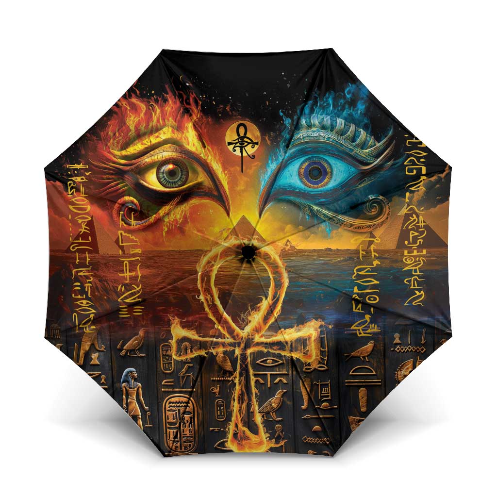 Eye of Ra and Eye of Horus Umbrella Power and Magic Ancient Egyptian Mythology