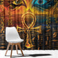 Eye of Ra and Eye of Horus Window Curtain Power and Magic Ancient Egyptian Mythology