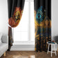 Eye of Ra and Eye of Horus Window Curtain Power and Magic Ancient Egyptian Mythology