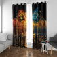 Eye of Ra and Eye of Horus Window Curtain Power and Magic Ancient Egyptian Mythology