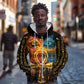 Eye of Ra and Eye of Horus Zip Hoodie Power and Magic Ancient Egyptian Mythology