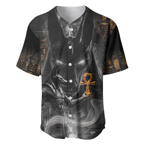 Mythical Anubis Baseball Jersey The Egyptian God of Death