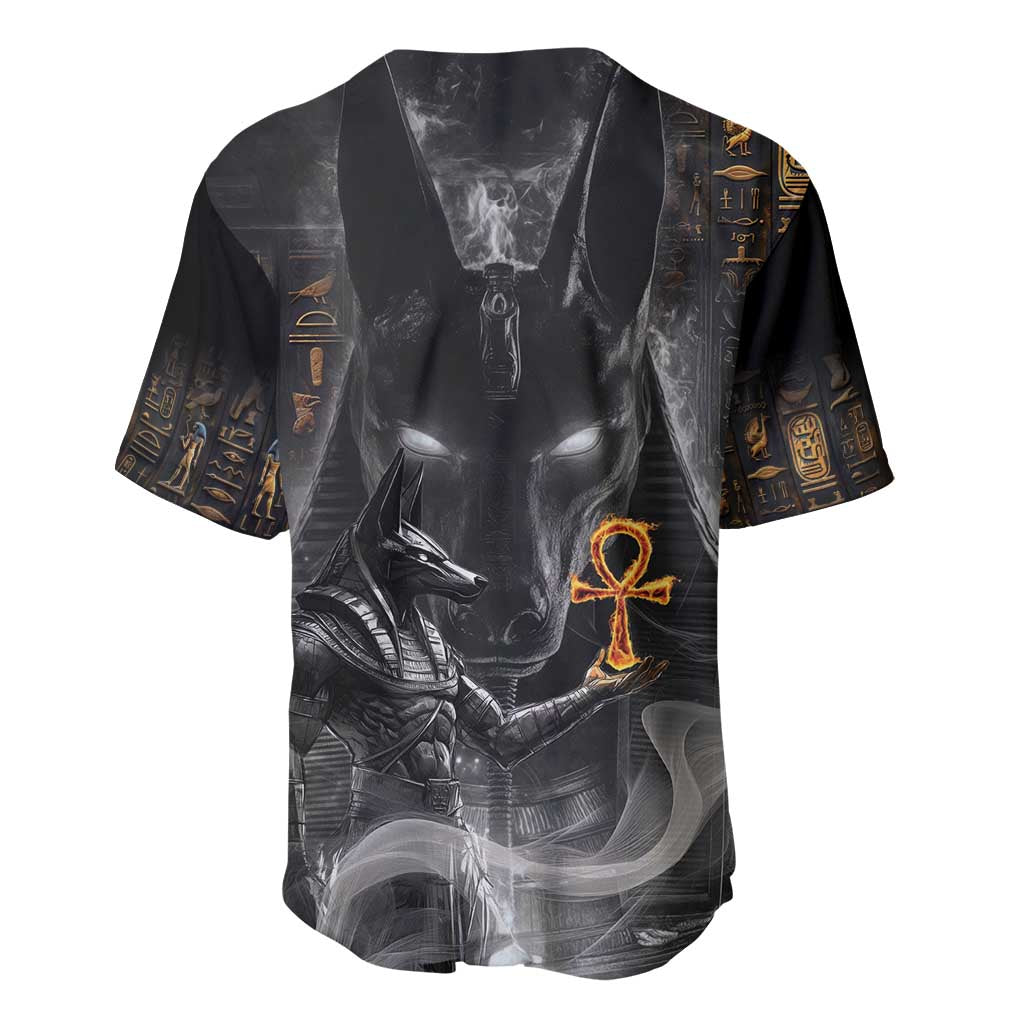 Mythical Anubis Baseball Jersey The Egyptian God of Death