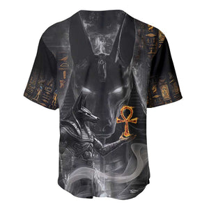 Mythical Anubis Baseball Jersey The Egyptian God of Death