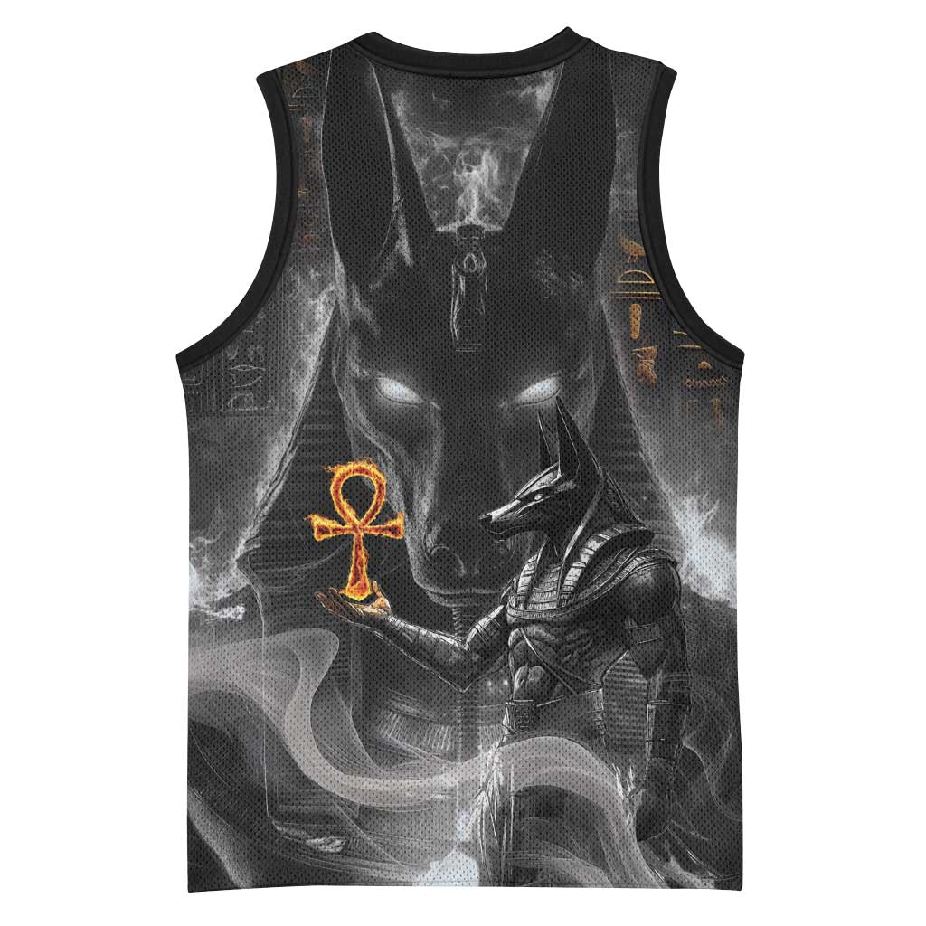 Mythical Anubis Basketball Jersey The Egyptian God of Death - African Pride