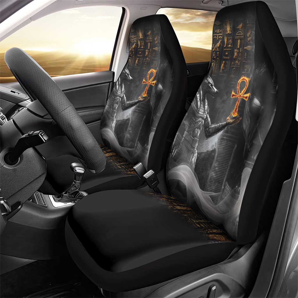 Mythical Anubis Car Seat Cover The Egyptian God of Death