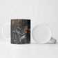 Mythical Anubis Ceramic Mug The Egyptian God of Death